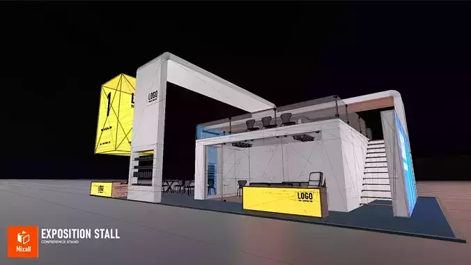 Exposition stall - conference stand