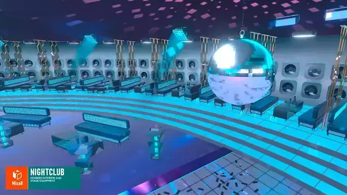 Nightclub modern interior