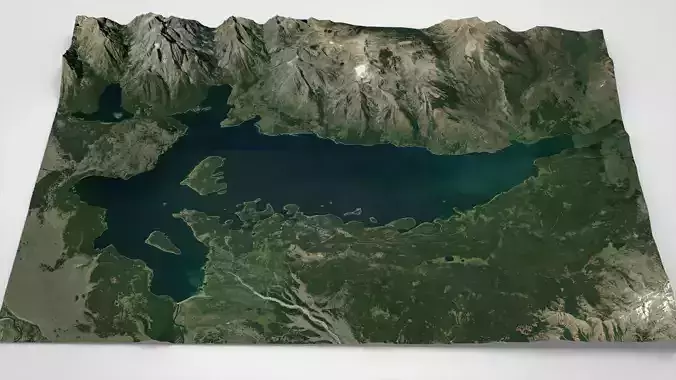 Yellowstone Lake Wyoming USA