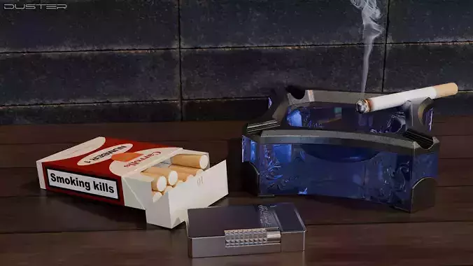 Collection of ashtrays