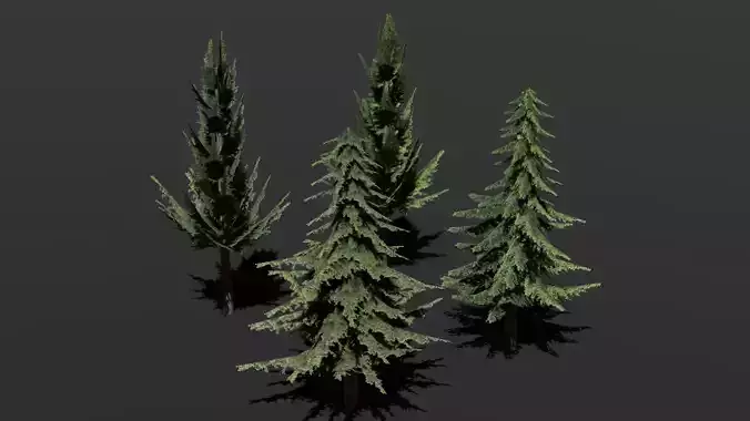 PSX - PS1 - Forest Pack - Low Poly