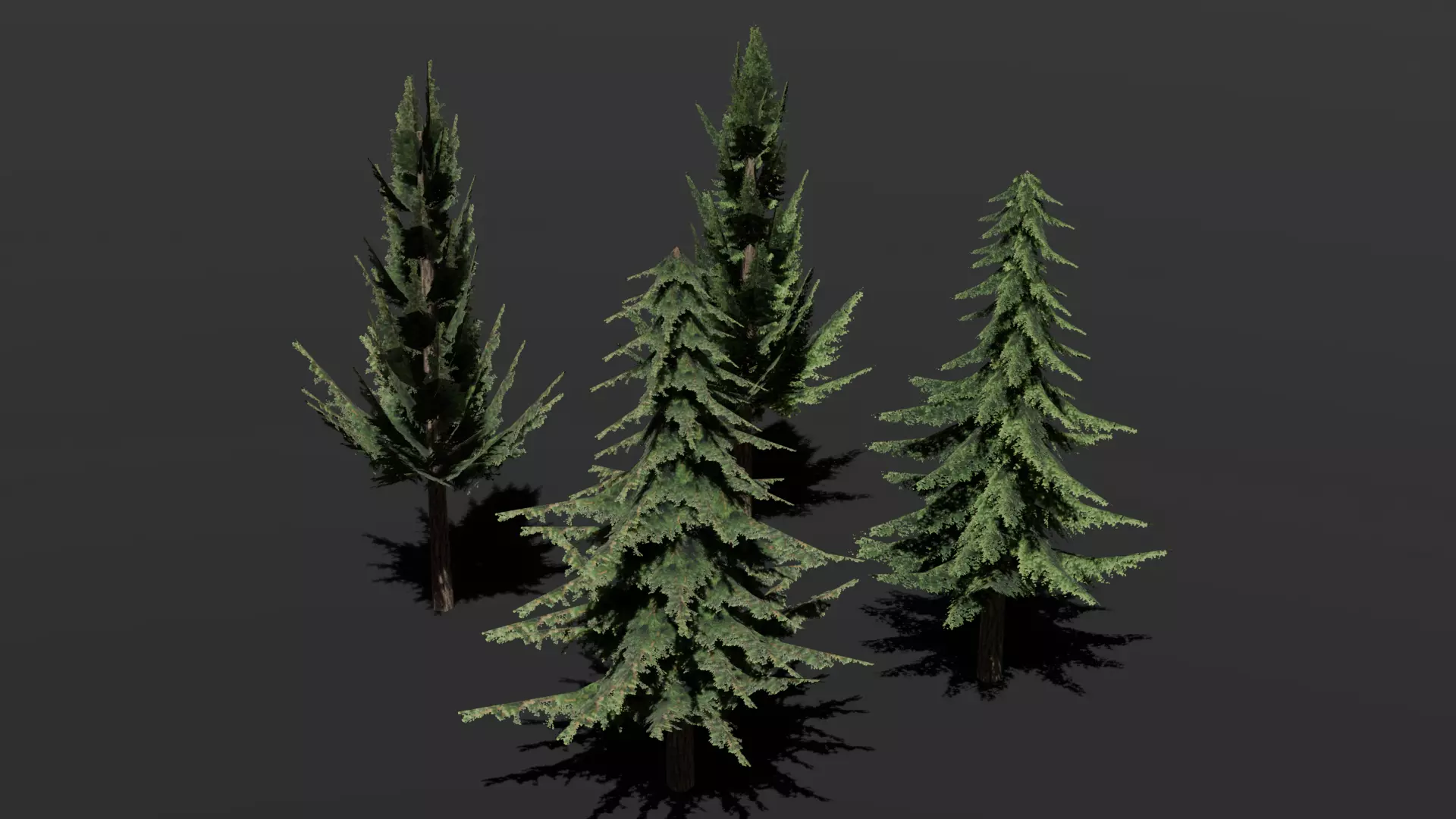 PSX - PS1 - Forest Pack - Low Poly Low-poly 3D model
