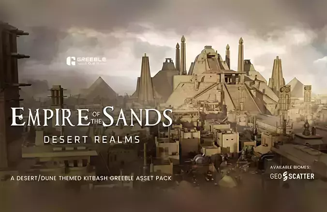 Empire of Sands Desert Realms Kitbash Pack