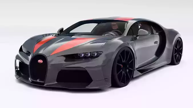 Bugatti Chiron Car model
