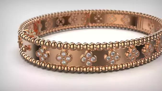 Bracelet Perlee - Clover