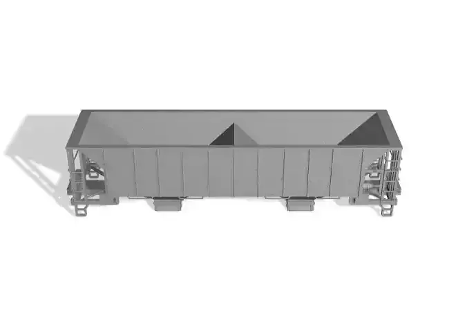 HO Greenville H-46A H-46 MOW Ballast Hopper Pack