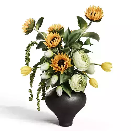 Sun and Silk Floral Scene Set49