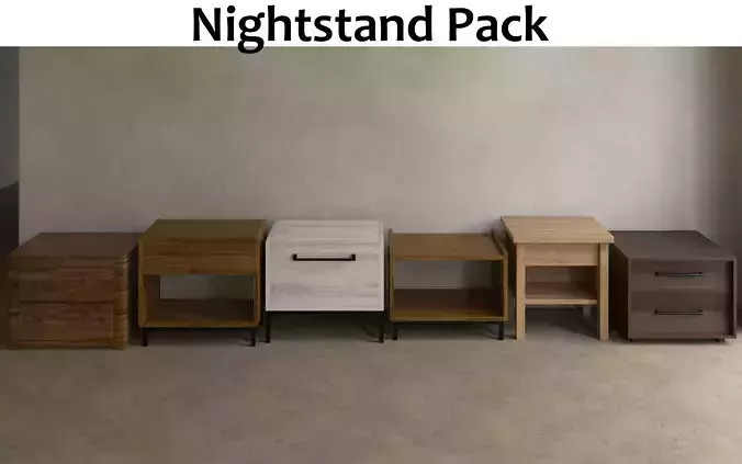 Nightstands - Pack Of 6