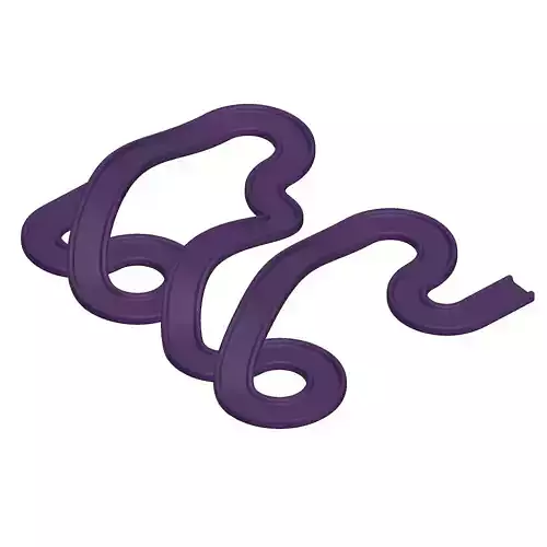 Plastic Premium Complex Racetrack Toy