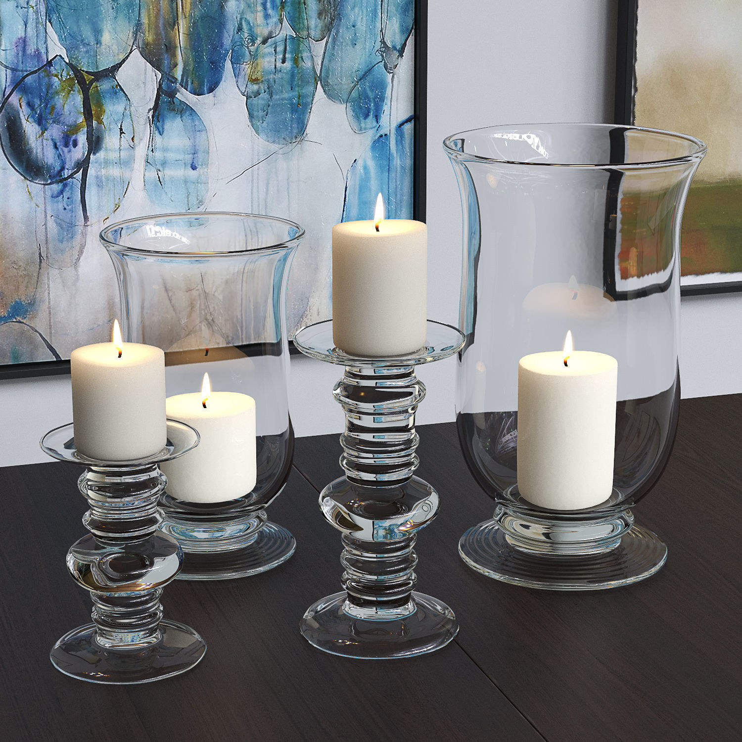 Cecelia Armchair and Winnetka Table 3D model_4