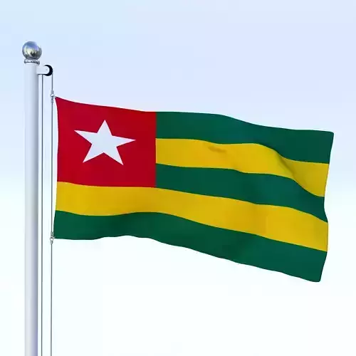 Animated Togo Flag