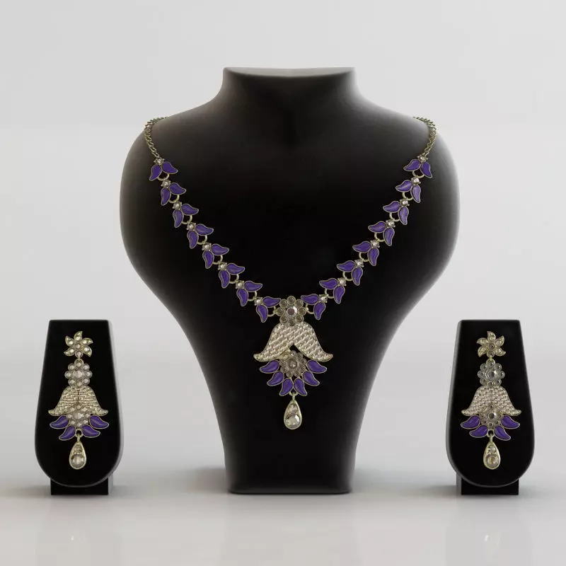 Atasi International Alloy Jewel Set 3D model_0