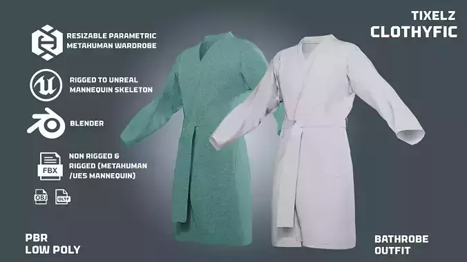 bathrobe - clothyfic outfit