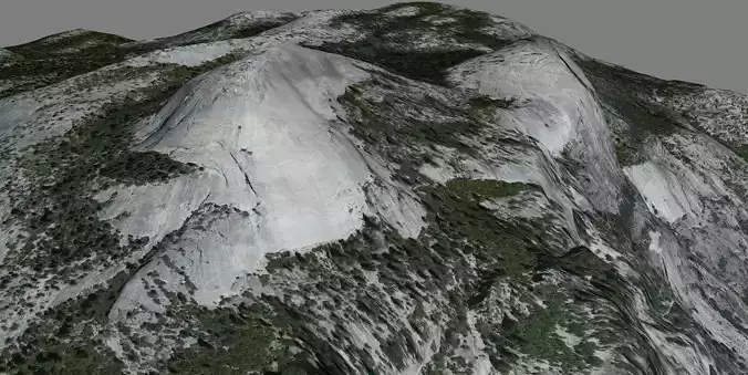 Yosemite - North Dome - Basket Dome