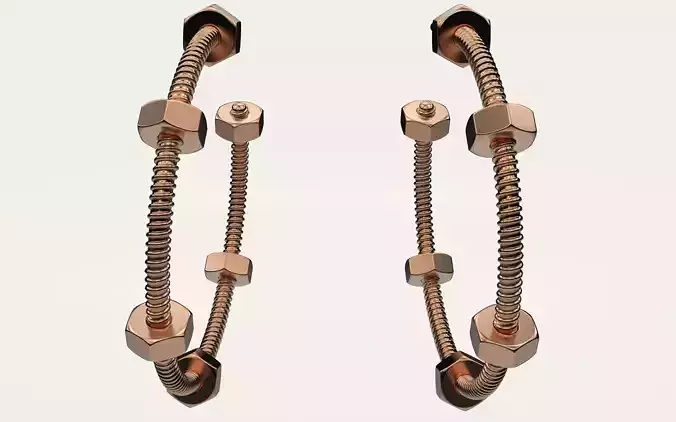 Earring Bolt Screw