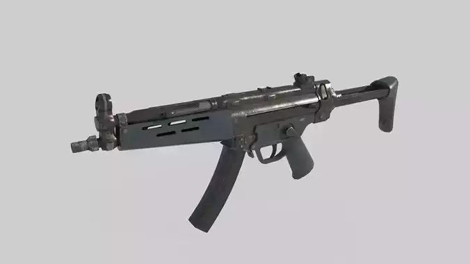 Modern weapon MP5 submachine gun