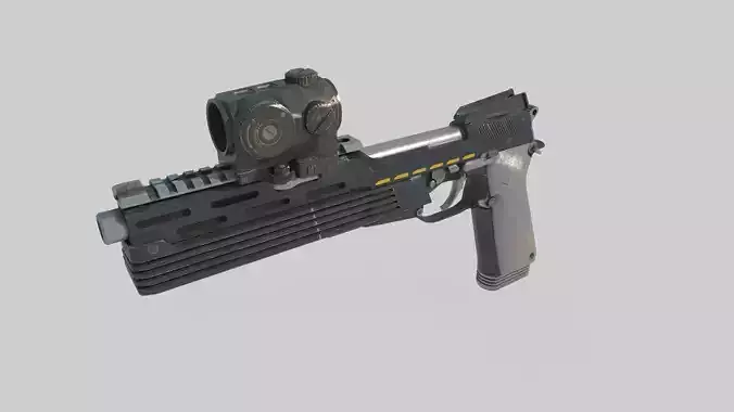 Modern weapons - large caliber handguns