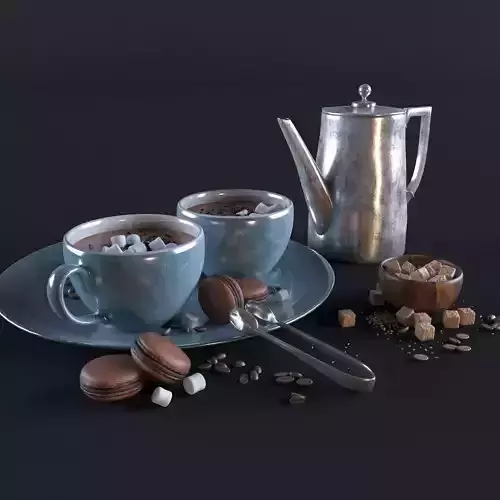Hot chocolate set