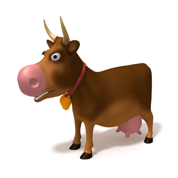 Cow cartoon