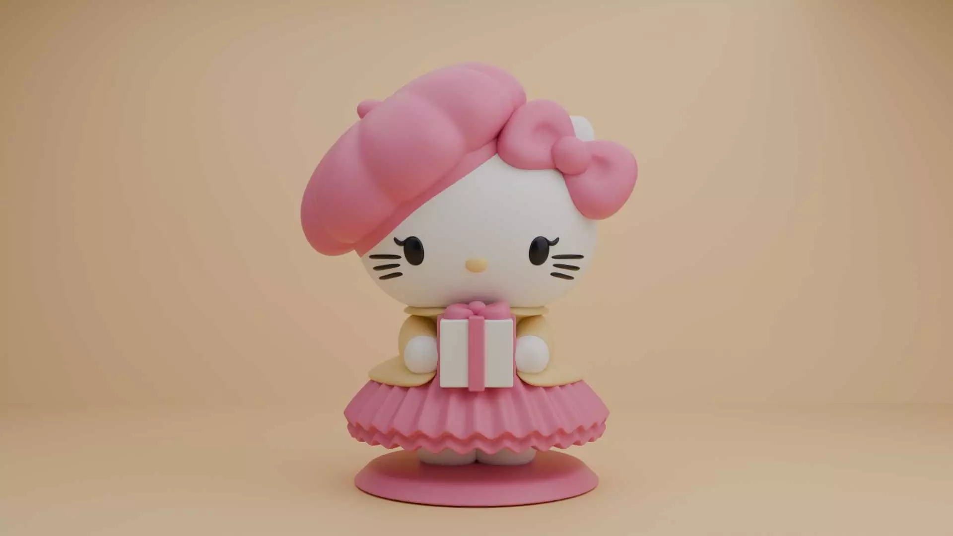 hello kitty 110 3D print model