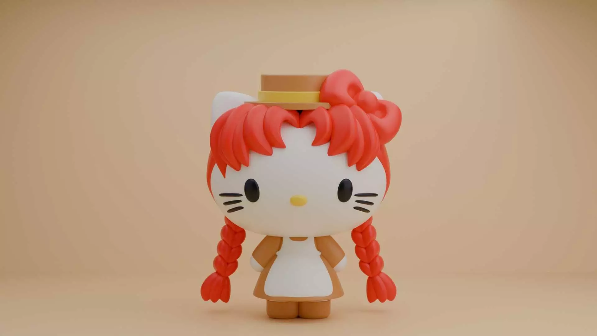 Anne Shirley HELLO KITTY 106 3D print model