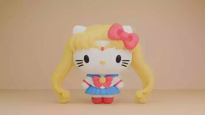 Sailor moon sanrio hello kitty 98