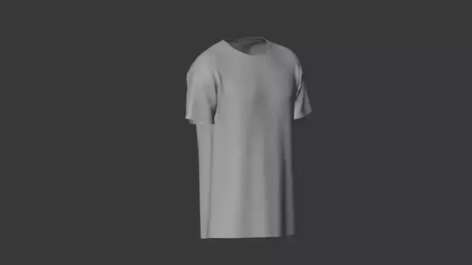 MID POLY Tshirt Model 