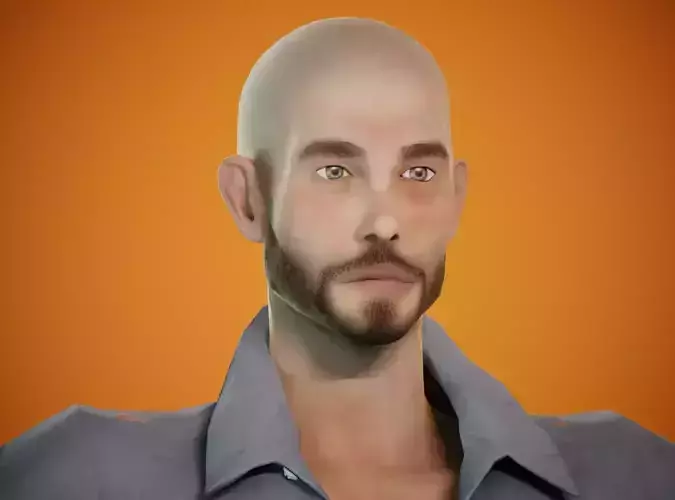 game cartoon rigged boy