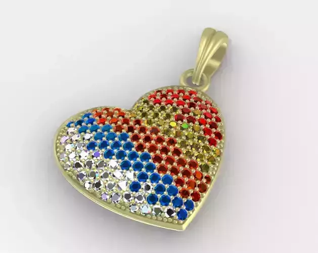 Diamond Heart pendant