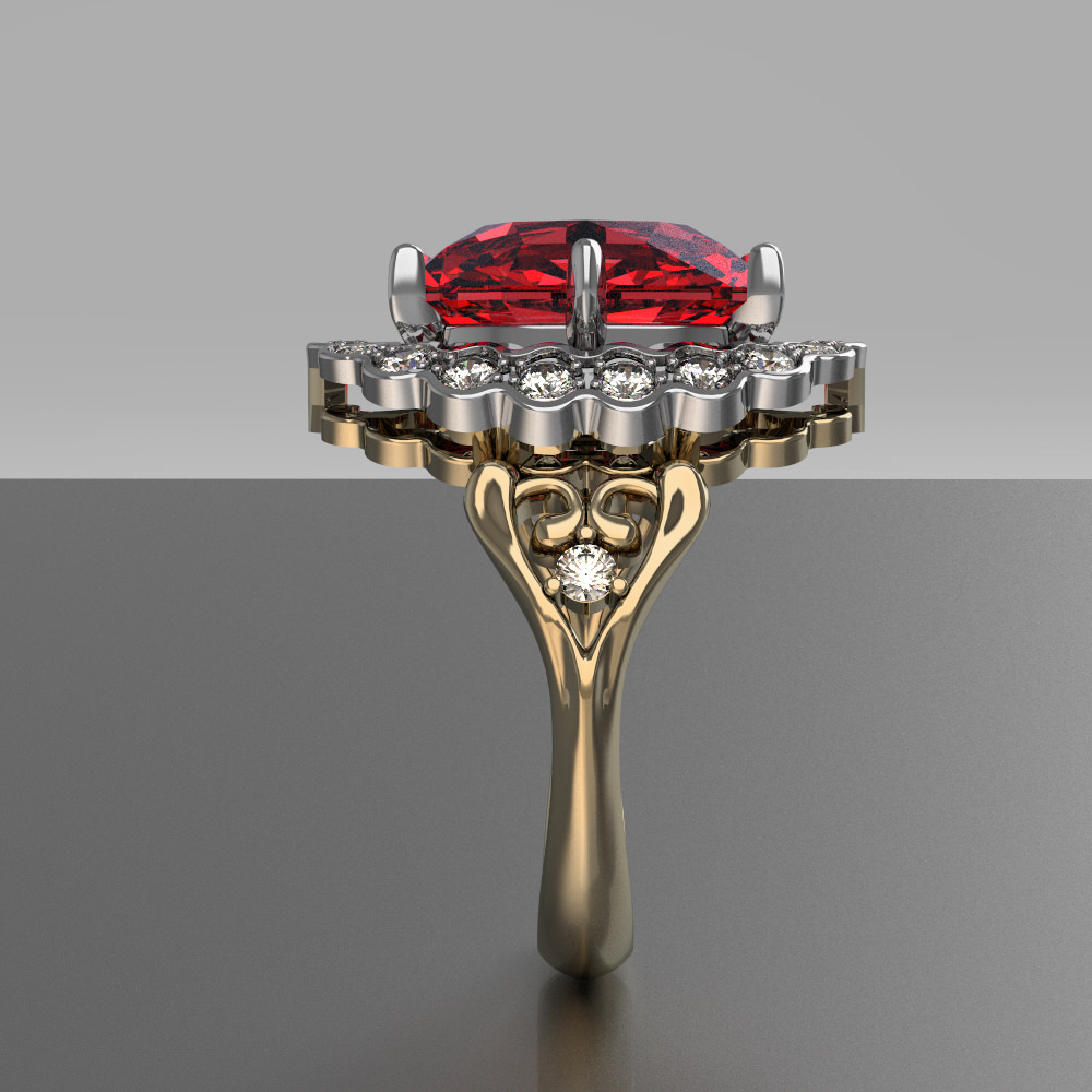 Ring for Womens 3D print model_1