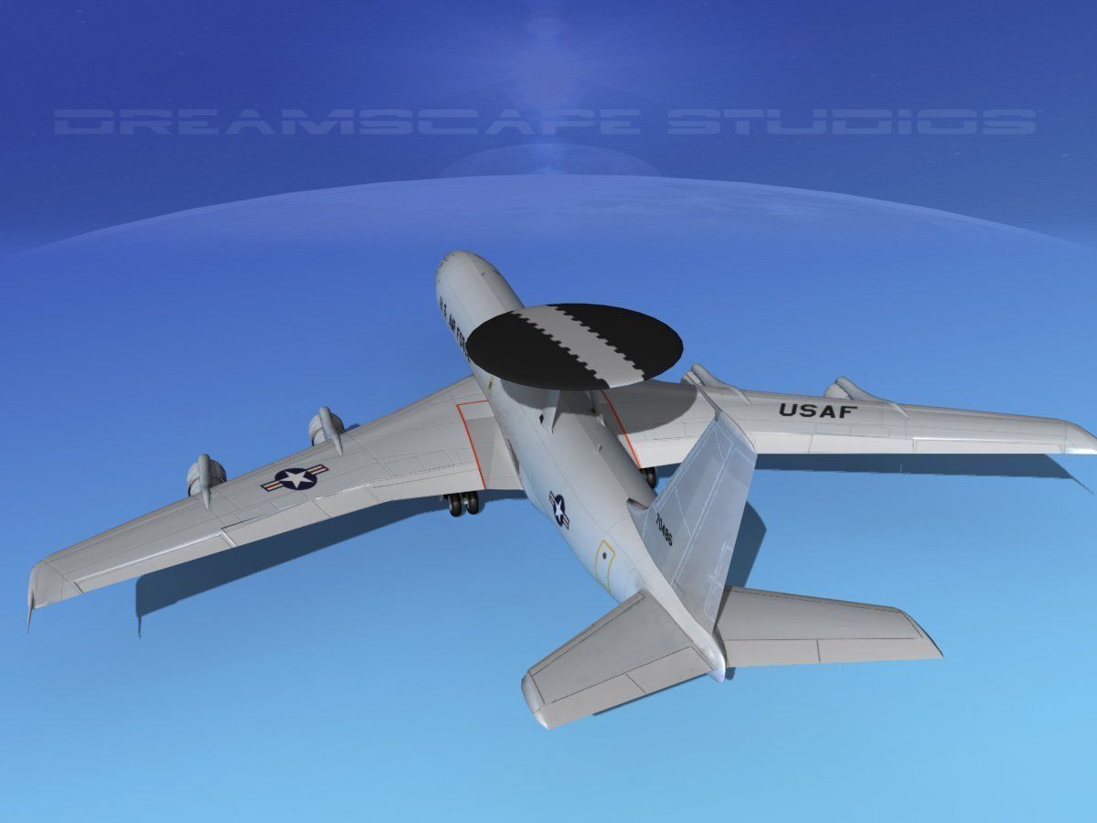 Boeing E-3B Sentry USAF 2 3D model_7