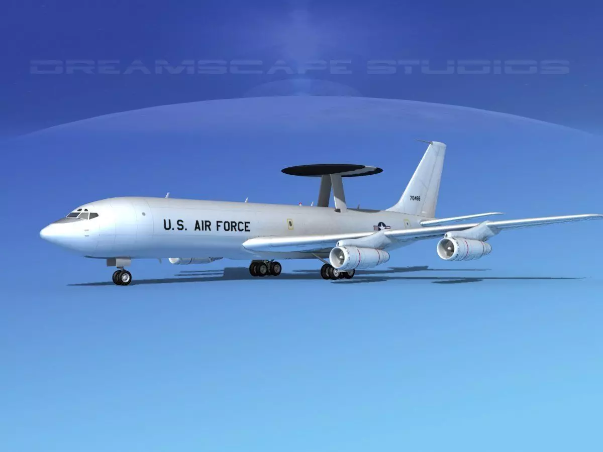 Boeing E-3B Sentry USAF 2 3D model_0