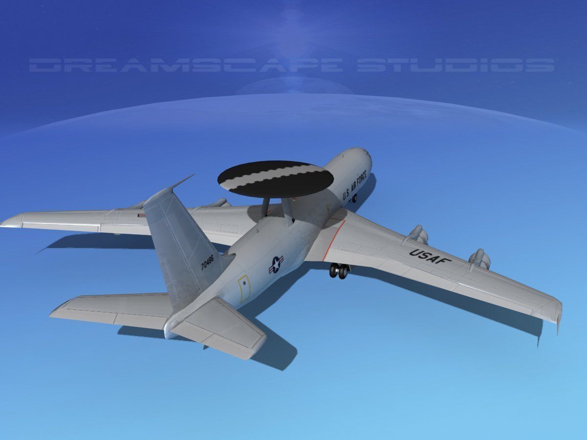 Boeing E-3B Sentry USAF 2 3D model_6
