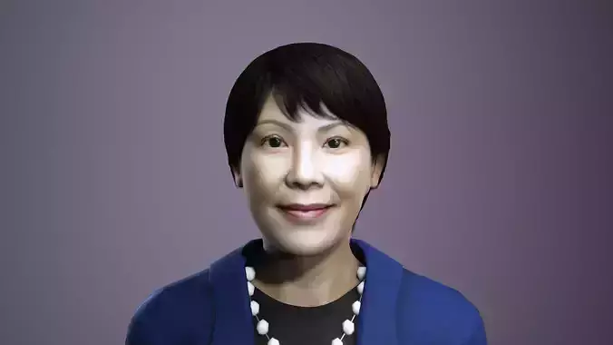 Next Gen Sanae Takaichi Japanese Politician UE5 Fully Rigged