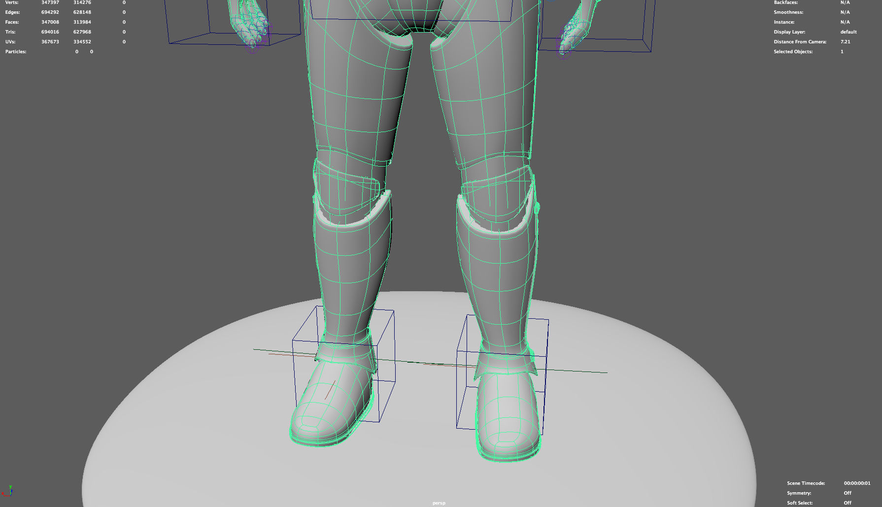 Storm Trooper Rigged and Animated 3D model_6