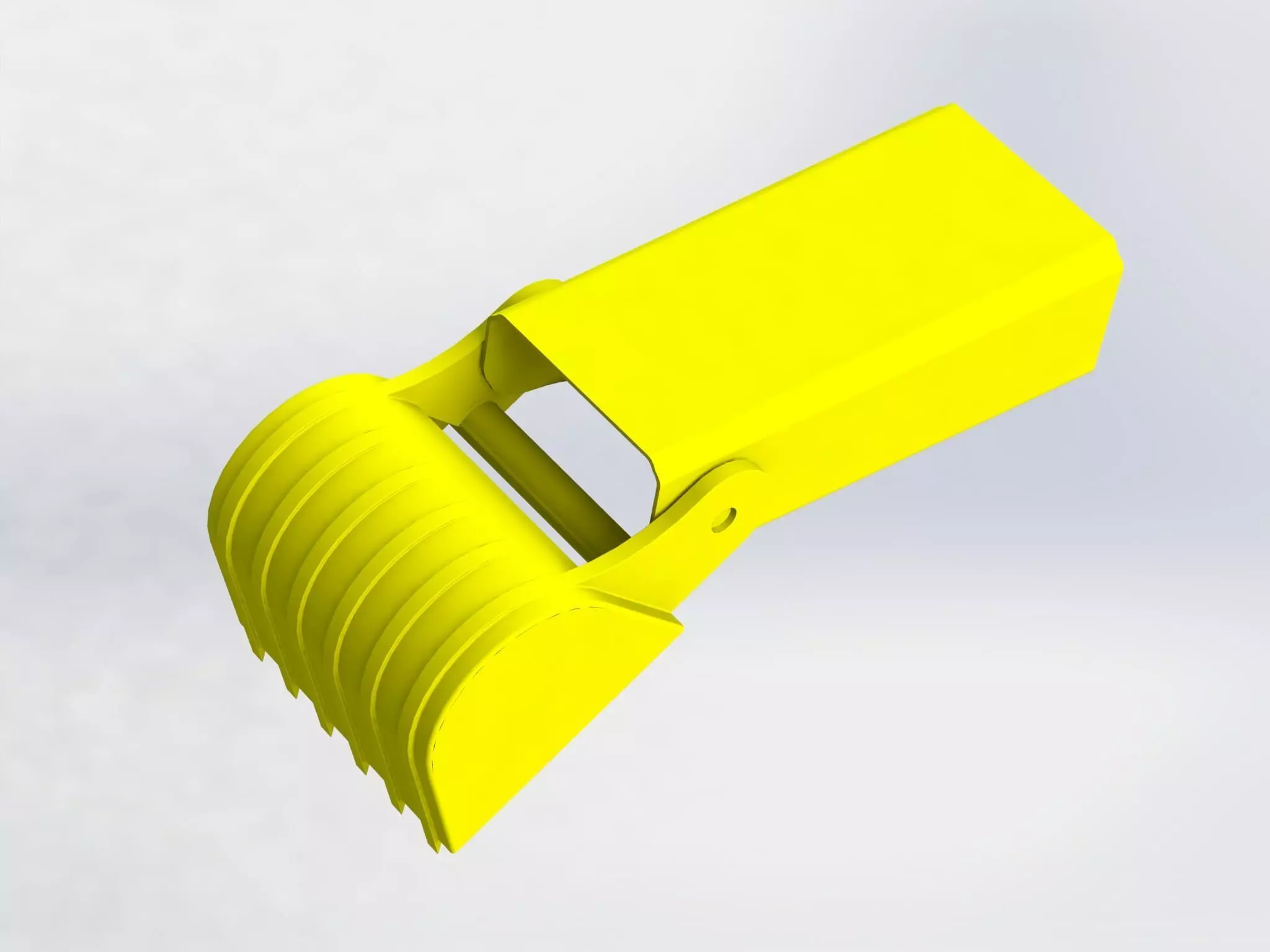 Digger toy 3D print model_0