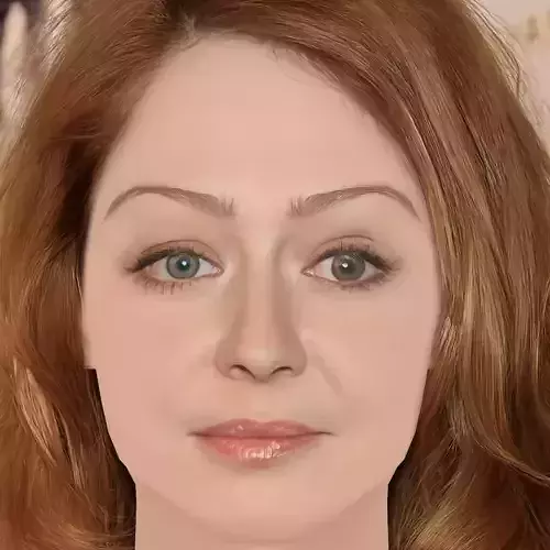 Miranda Otto Head - No Hair - Low poly head for game