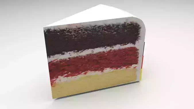 German Flag Cake