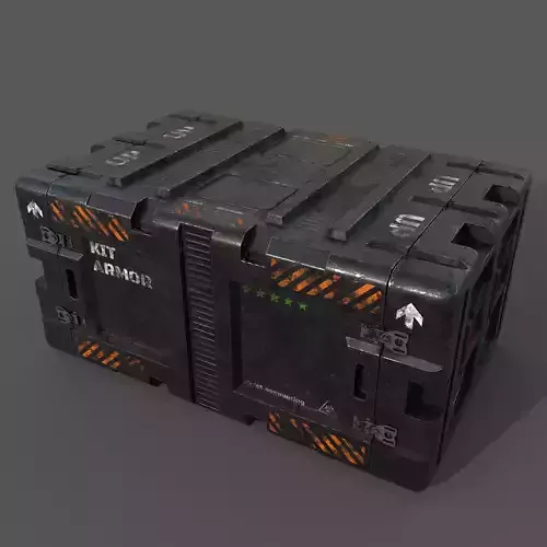 Sci-Fi Storage Crate