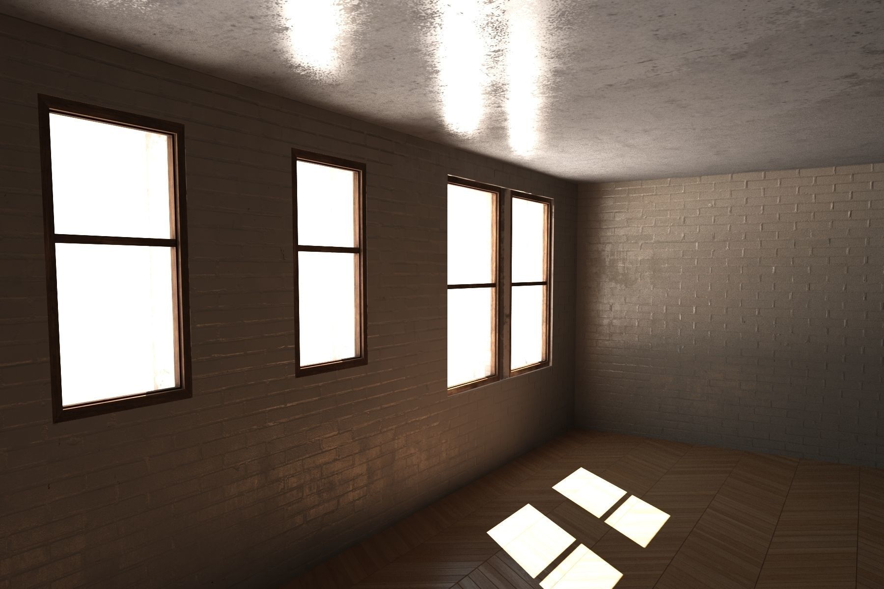 Apartment Building 158 Low Poly 3d Model Low-poly 3D model_10