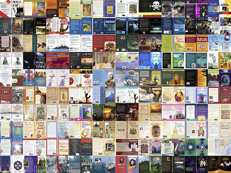 100 unique books 001 3D model_4