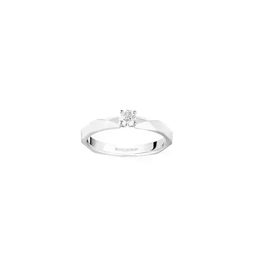 BOUCHERON - FACETED SOLITAIRE - RING