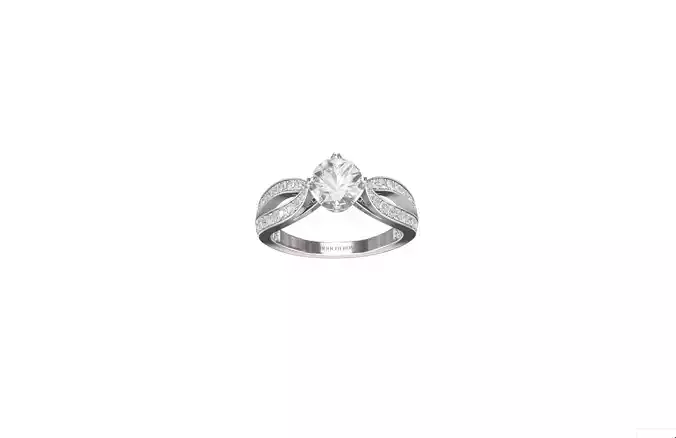 BOUCHERON - PONT DE PARIS - SOLITAIRE RING