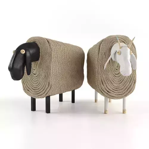 Vontree Sheep Sculpture