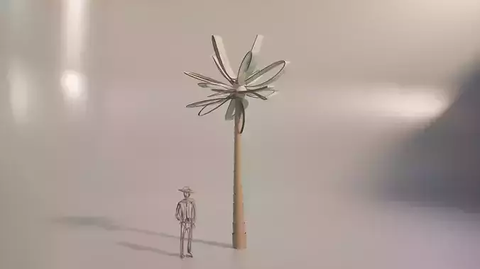 Conceptual palm tree S1Av1
