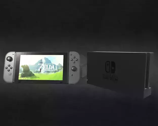 Nintendo switch model 3D print model
