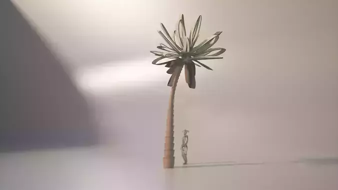 Conceptual palm tree S1Av3