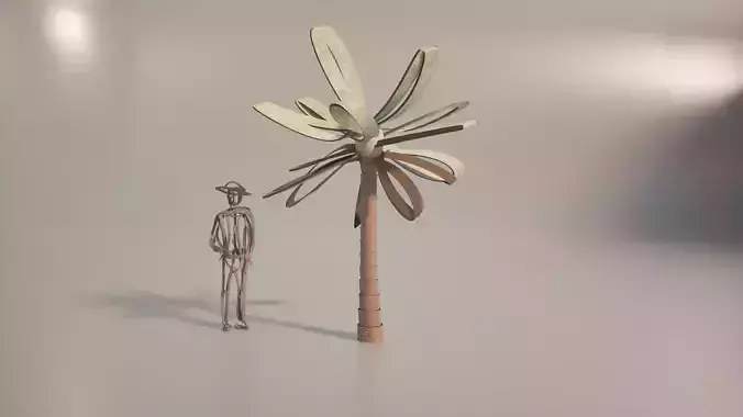 Conceptual palm tree S1Bv2