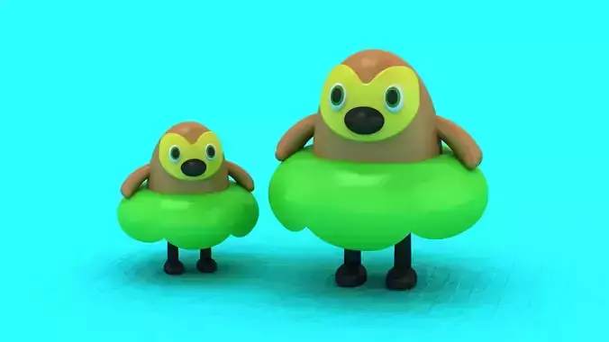  Cute Egg Toy 3D Printable Model