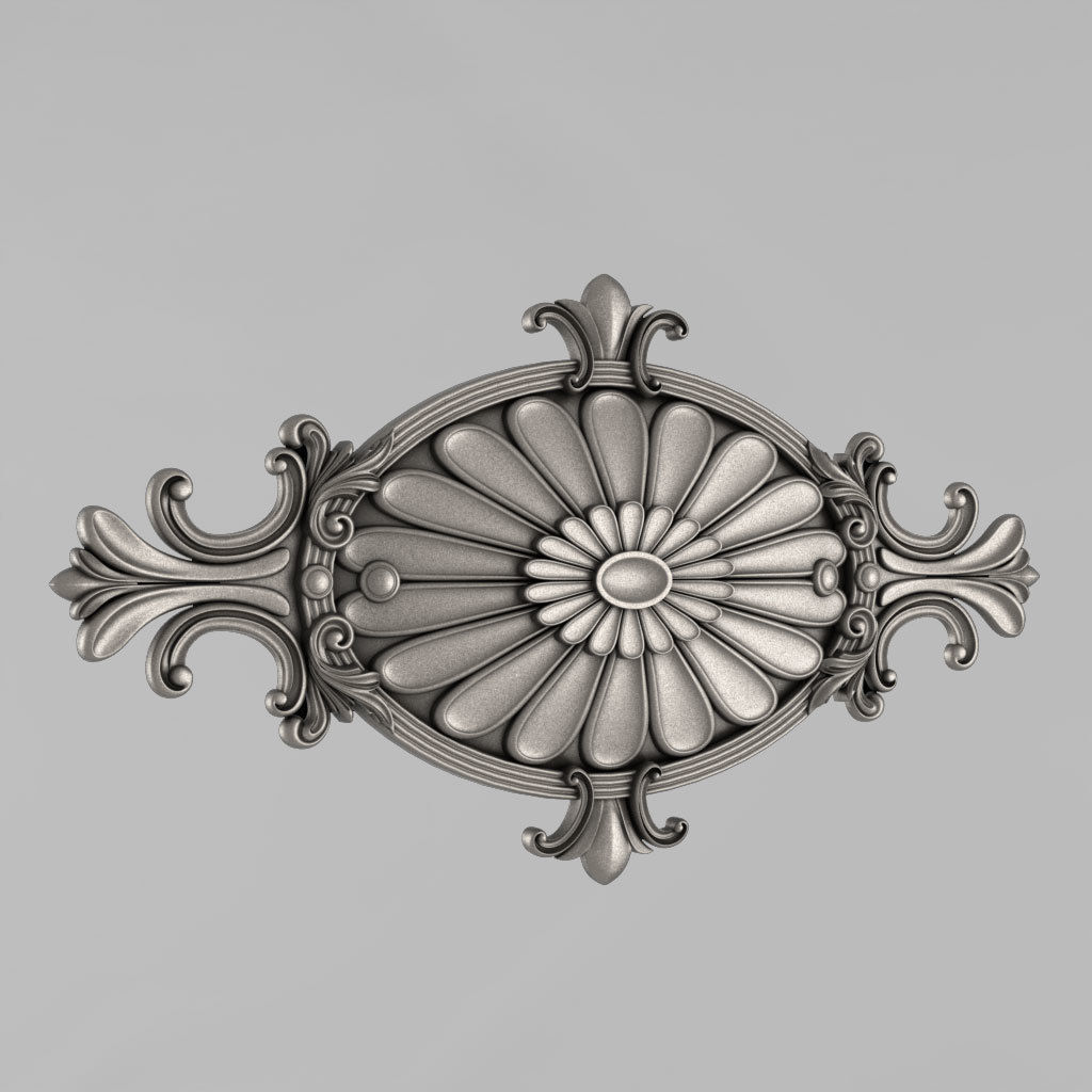 Central Decor 3D print model_0